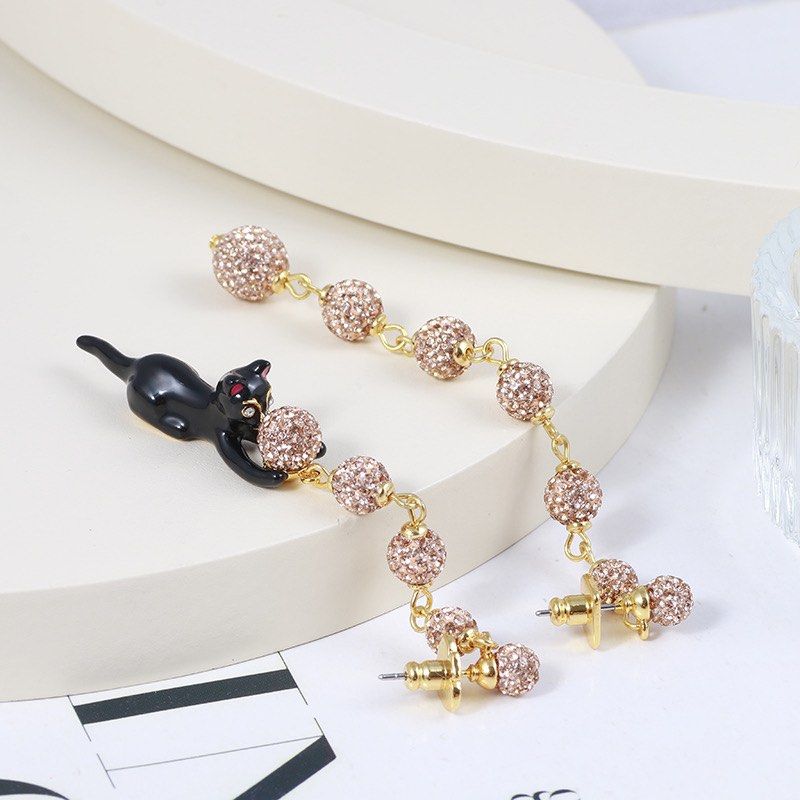 Kate Spade Cat Rose gold Earrings Women s Fashion Jewelry