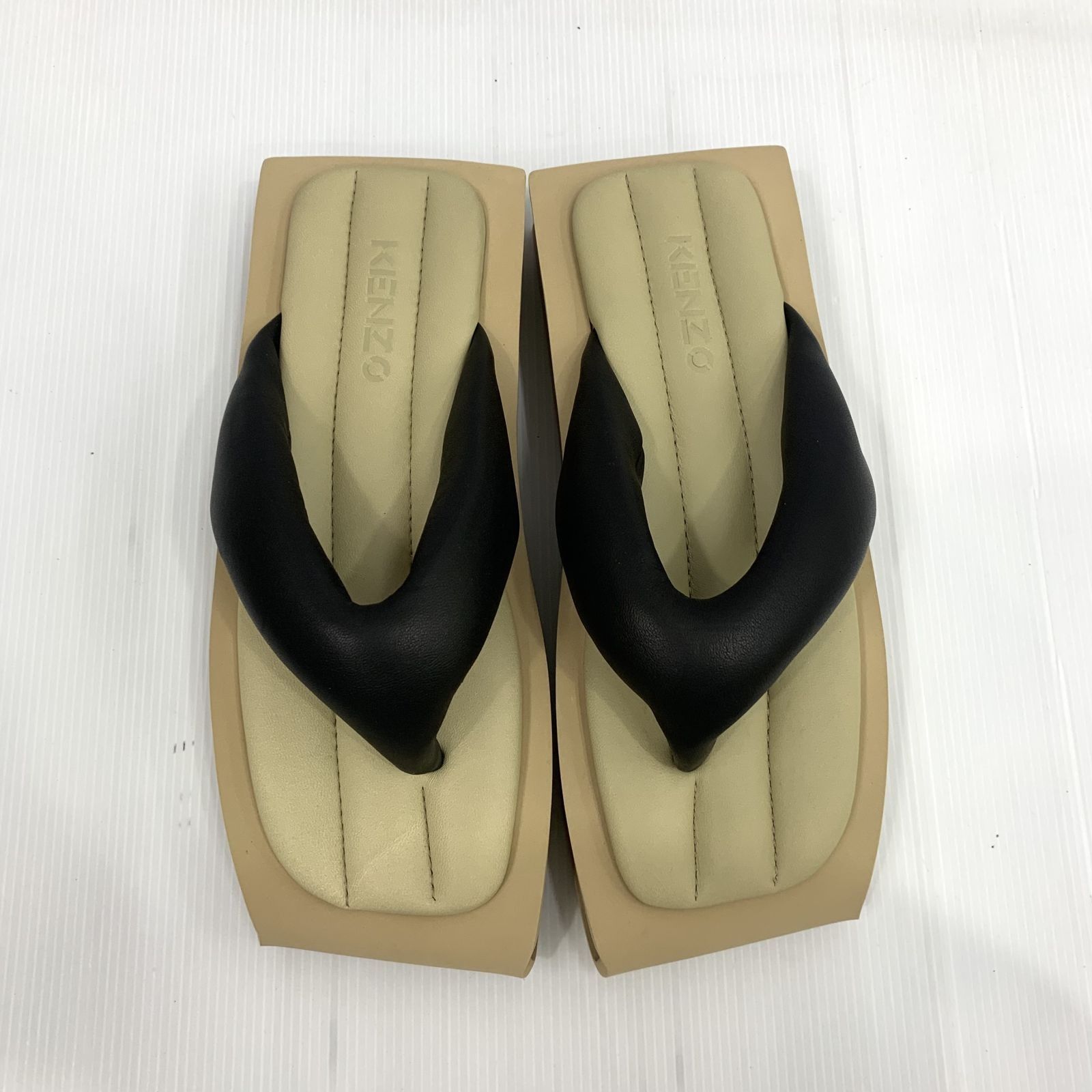 KENZO BROWN GETA SANDALS 237030011 AL
