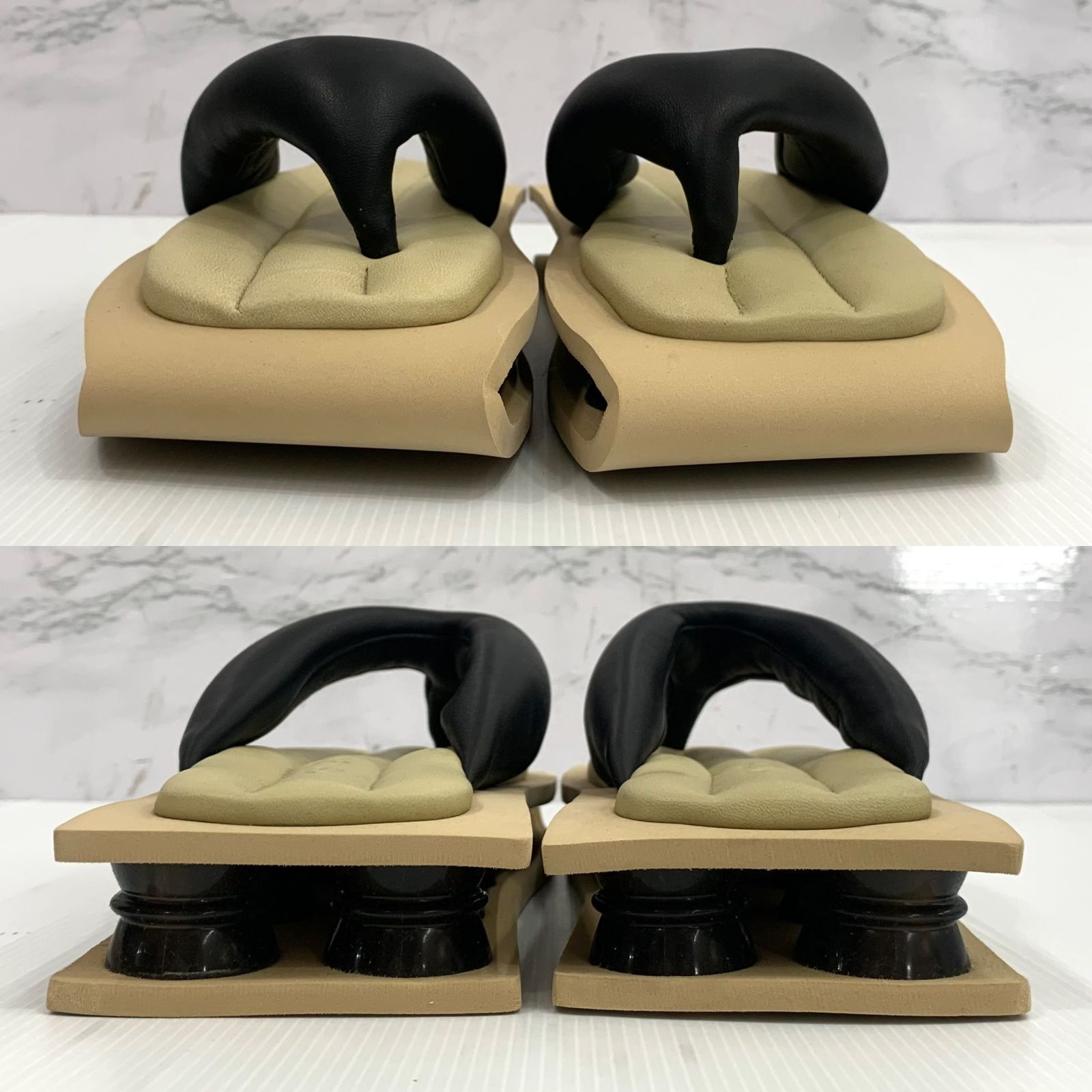 KENZO BROWN GETA SANDALS 237030011 AL