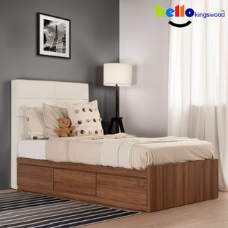 [Kingswood] Tatami2 Drawers Storage Bed Frame, Solid Plywood, 12 Months Warranty, Available in 3 Sizes