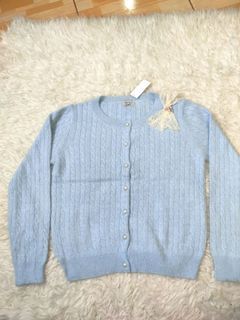 ANATELIER Kniy cardigan rajut kepang