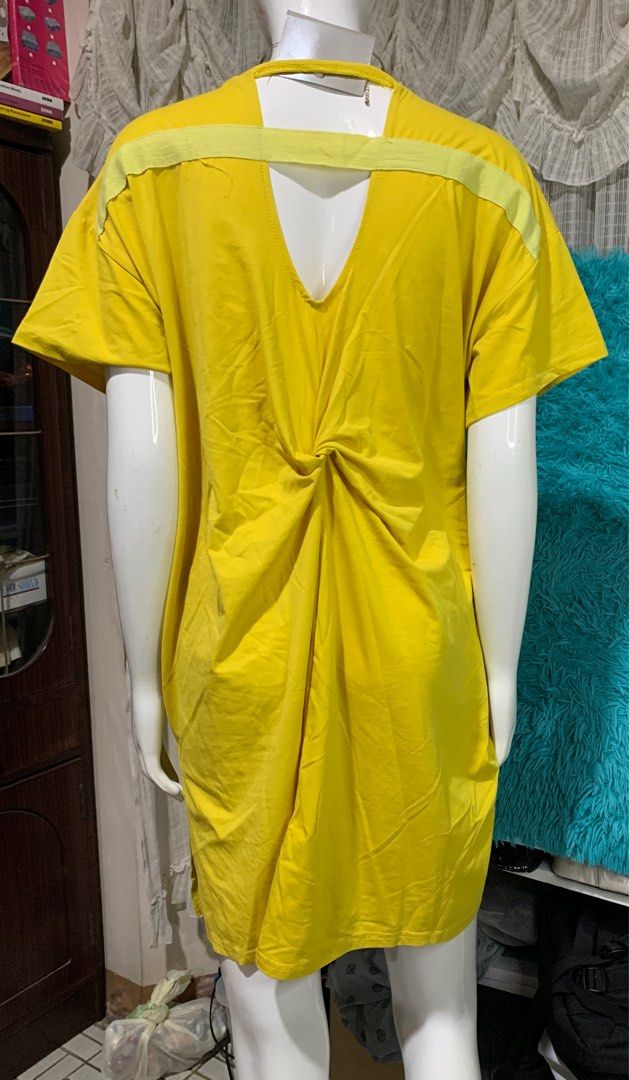 Korean Tshirt Dress (Category: Tshirts & Polo Shirts ) located in Meycauayan. Submitted by SaveOnBrand (Listing ID 1256118665, Image 3). Description: Length 36” Bust 25” Cotton 📌LOC: Meycauayan, Bulacan 📌MOP: BANK TRANSFER(BPI, BDO, Security Bank) / Gcash / Paymaya / Shopee with additional 6% pay 📌COURIER: J&T / LBC / Shopee Checkout only / pwede rin COD if lalamove. COP for LBC ❤️R E M I N D E R S 📌 Please manage your expectations. 📌 All it