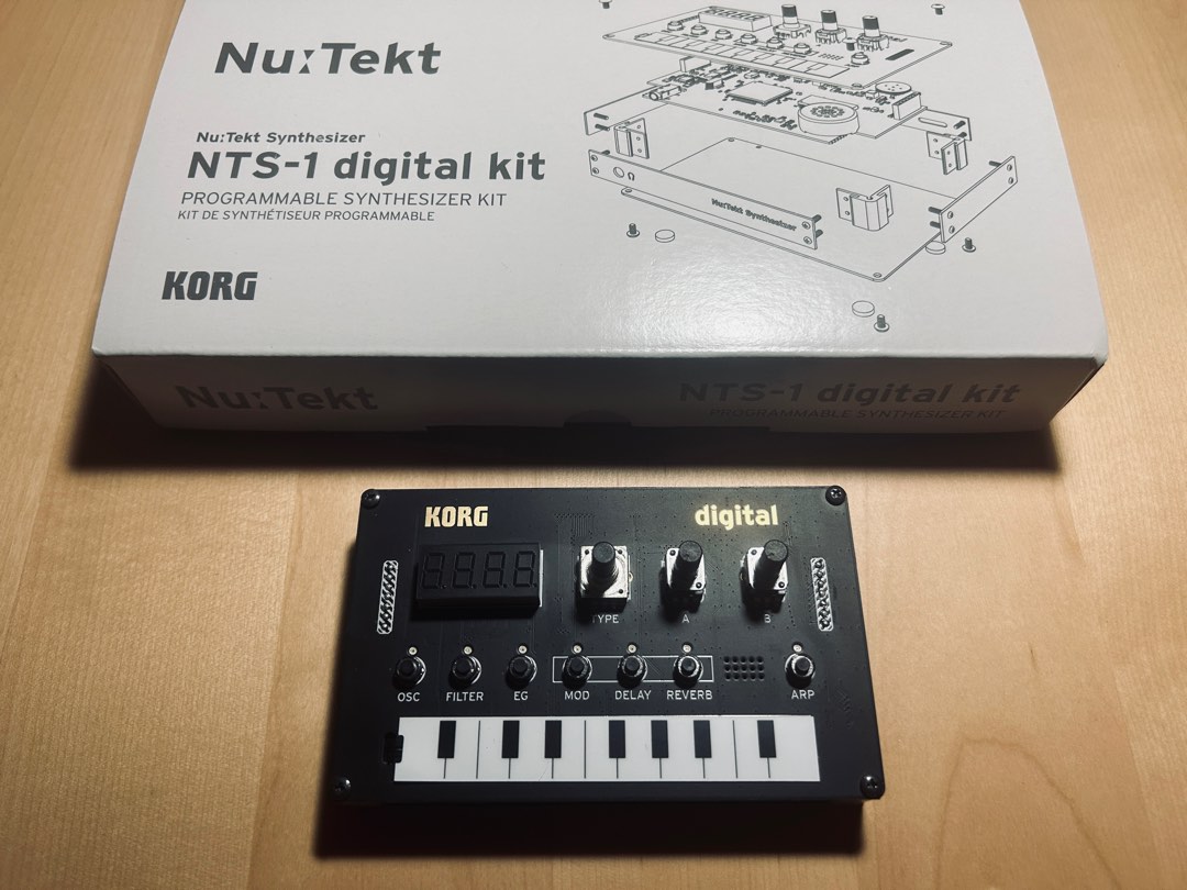 KORG NTS-1 數位合成器, 興趣及遊戲, 音樂, 樂器在旋轉拍賣