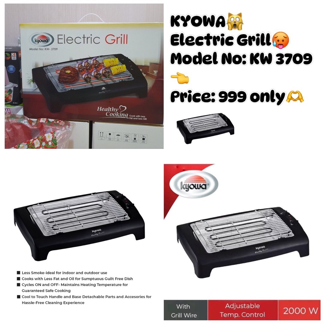 Kyowa Electric Grill, TV & Home Appliances, Kitchen Appliances, BBQ