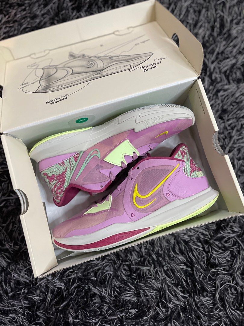 Kyrie 5 Low EP Orchids Men s Fashion Footwear Sneakers on Carousell