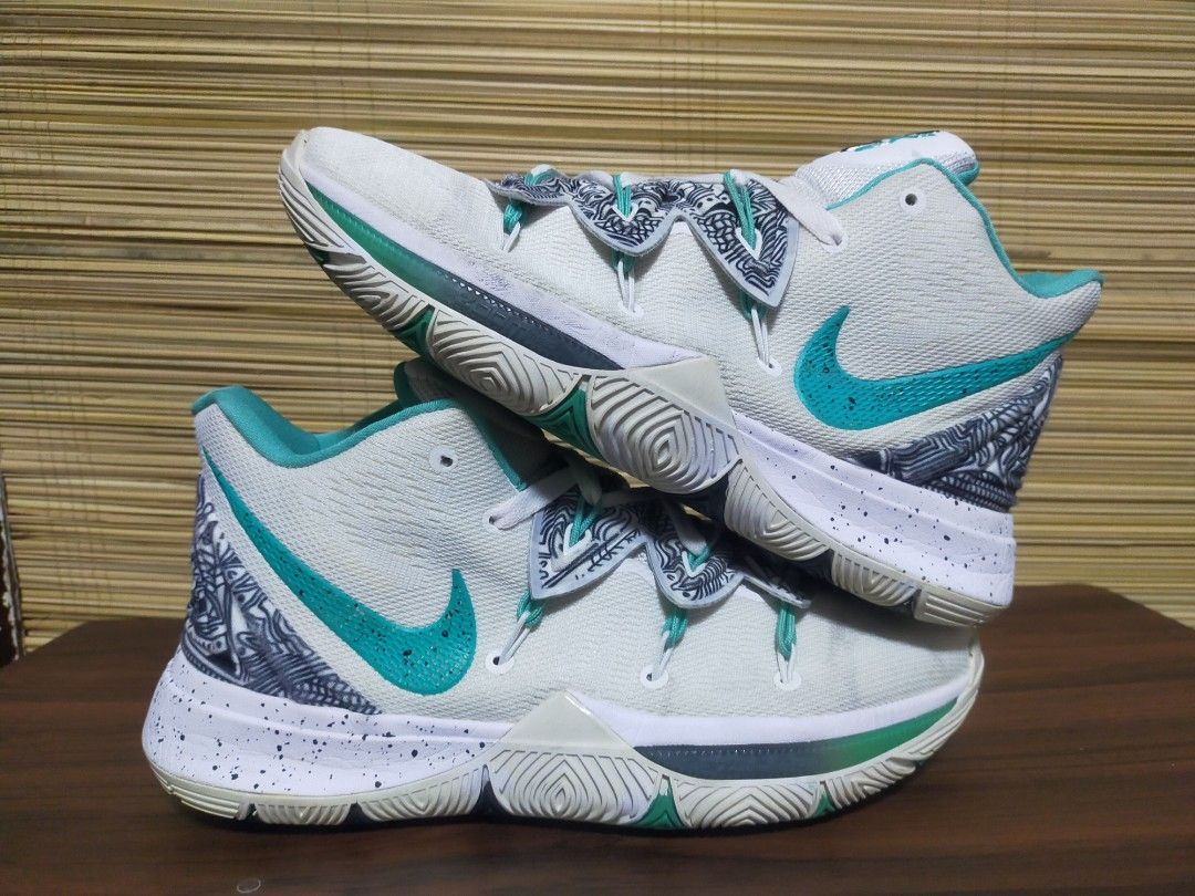 Kyrie 5 clearance white green