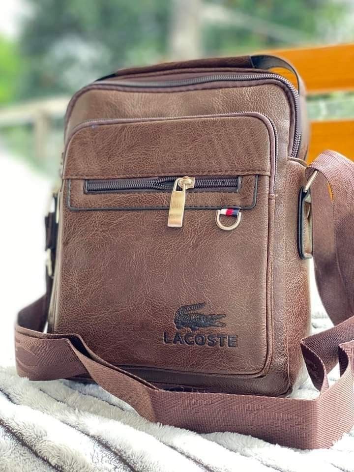 Lacoste genuine leather discount