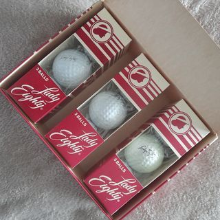 Lady Eighty Vintage Golf Balls for Women Ladies 3 boxes