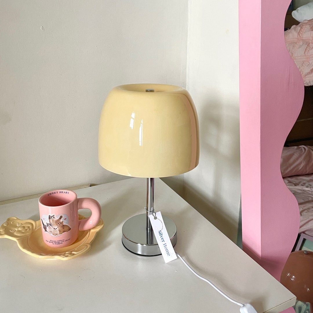 lantern table lamp aesthetic yellow (Category: Lighting) located in Quezon City. Submitted by nabi1004 (Listing ID 1256249732, Image 1). Description: silverhome.ph on ig.
