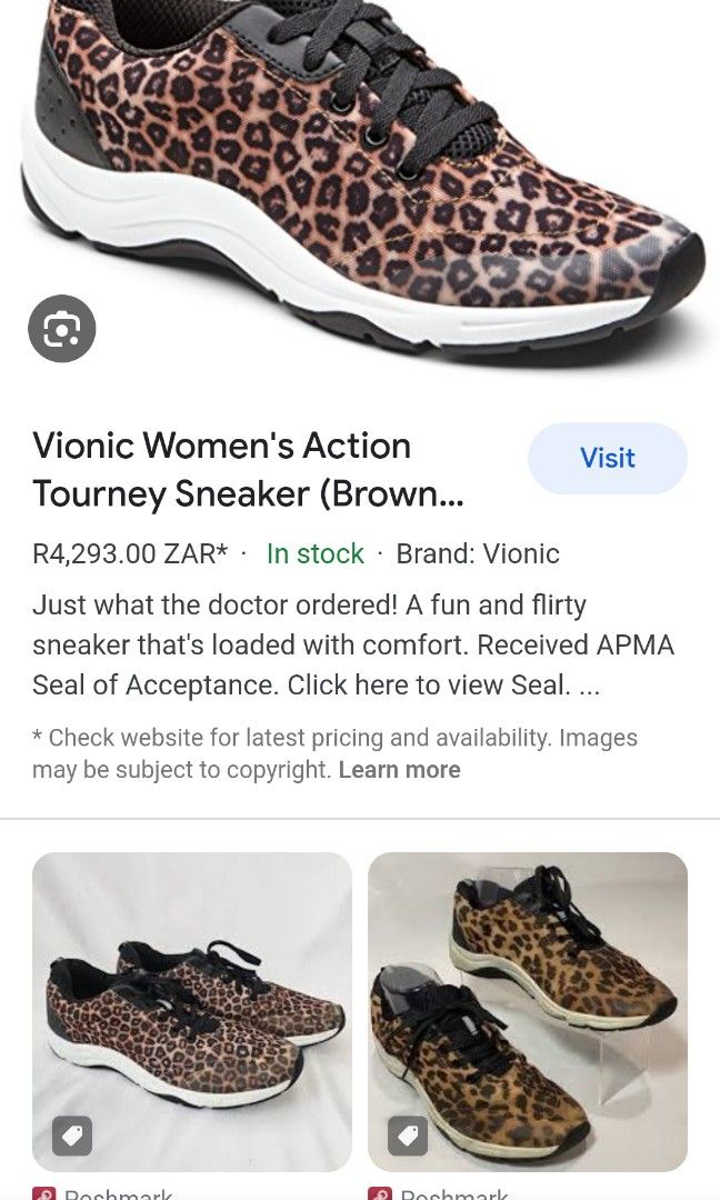 Leopard print Sneakers Women s Fashion Footwear Sneakers on