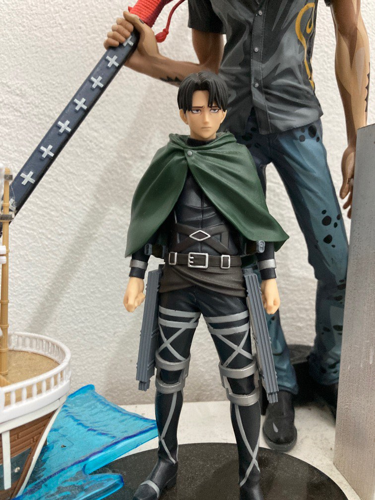 Levi Ackerman Attack on Titan BANDAI anime Figure, Hobbies & Toys, Toys & Games on Carousell