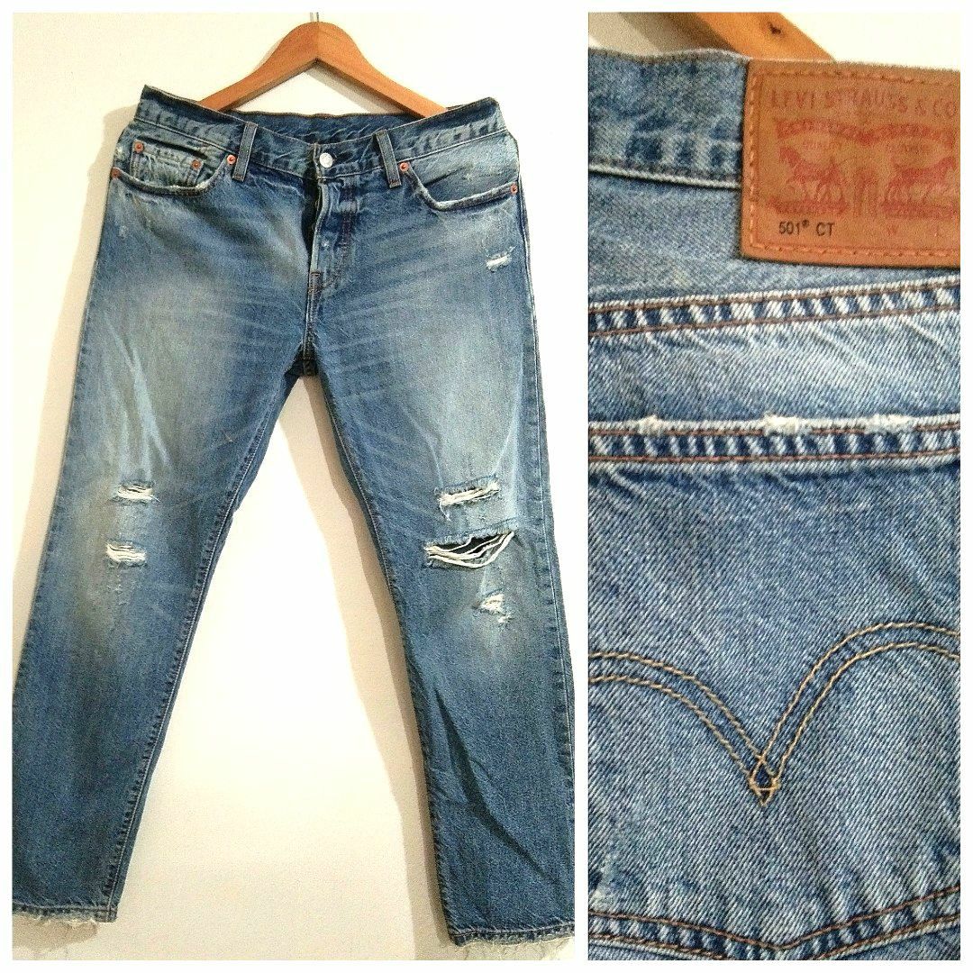 大特価!!】 Levi's 501 CT W 34white oak セルビッジ USA | artfive.co.jp