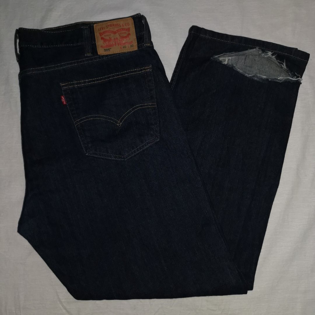 Levis 505 Jeans New Mens Regular Fit Straight Leg 29 30 31 32 33 34 36 38  40 42