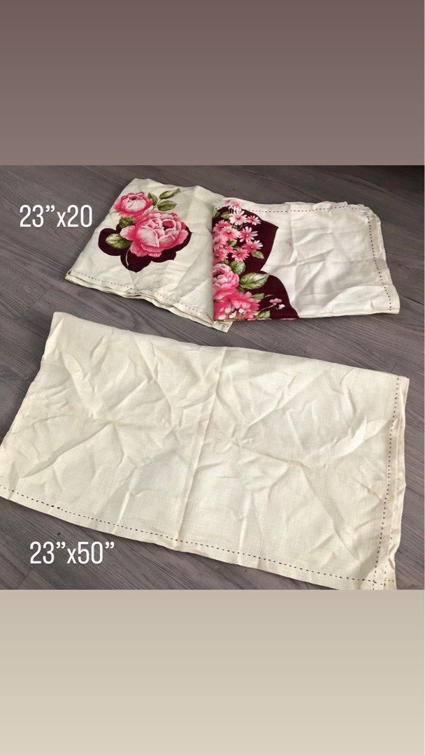 Linen table runner and 2 table napkins set (Category: Carpets, Mats & Flooring) located in Dipolog. Submitted by playmatesfriend.ph (Listing ID 1256174059, Image 1). Description: .