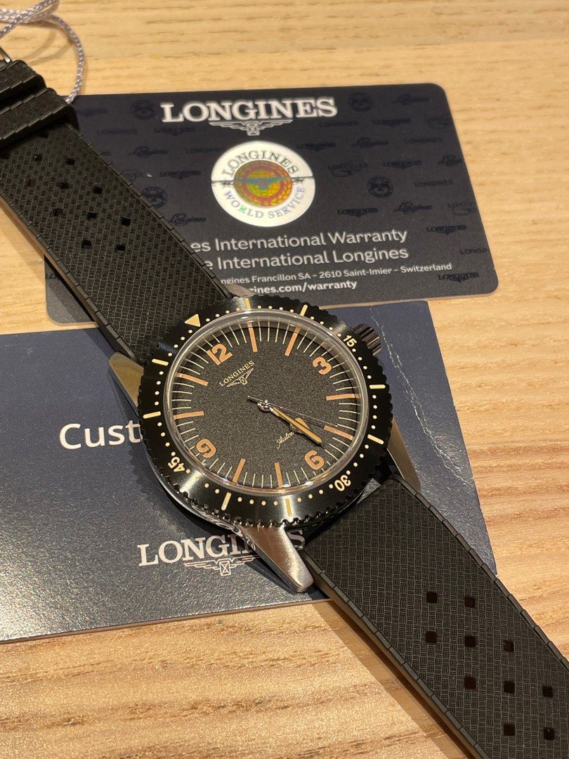 Longines L2.822.4 Heritage Skin Diver (Brand New), 名牌, 手錶