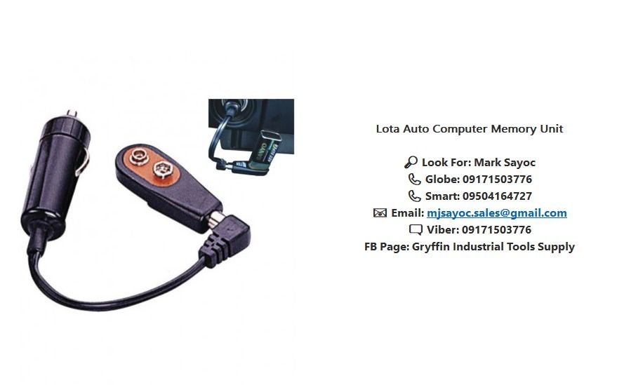 Lota Auto Computer Memory Unit (Category: Industrial Equipment) located in Imus. Submitted by mj.gryffin2023 (Listing ID 1256161003, Image 1). Description: FOR MORE INFORMATION AND FASTER TRANSCATION REGARDING ON THE ITEM, YOU CAN CALL, CHAT OR TEXT ME ON THE FOLLOWING NUMBERS AND EMAIL AT. 🔎 Look For: Mark Sayoc 📞 Globe: 0*9*1*7*1*5*0*3*7*7*6 📞 Smart: 0*9*5*0*4*1*6*4*7*2*7 📧 Email: mjsayoc.sales@gmail.com 🗨️ Viber: 0*9*1*7*1*5*0*3*7*7*6 ✅ V