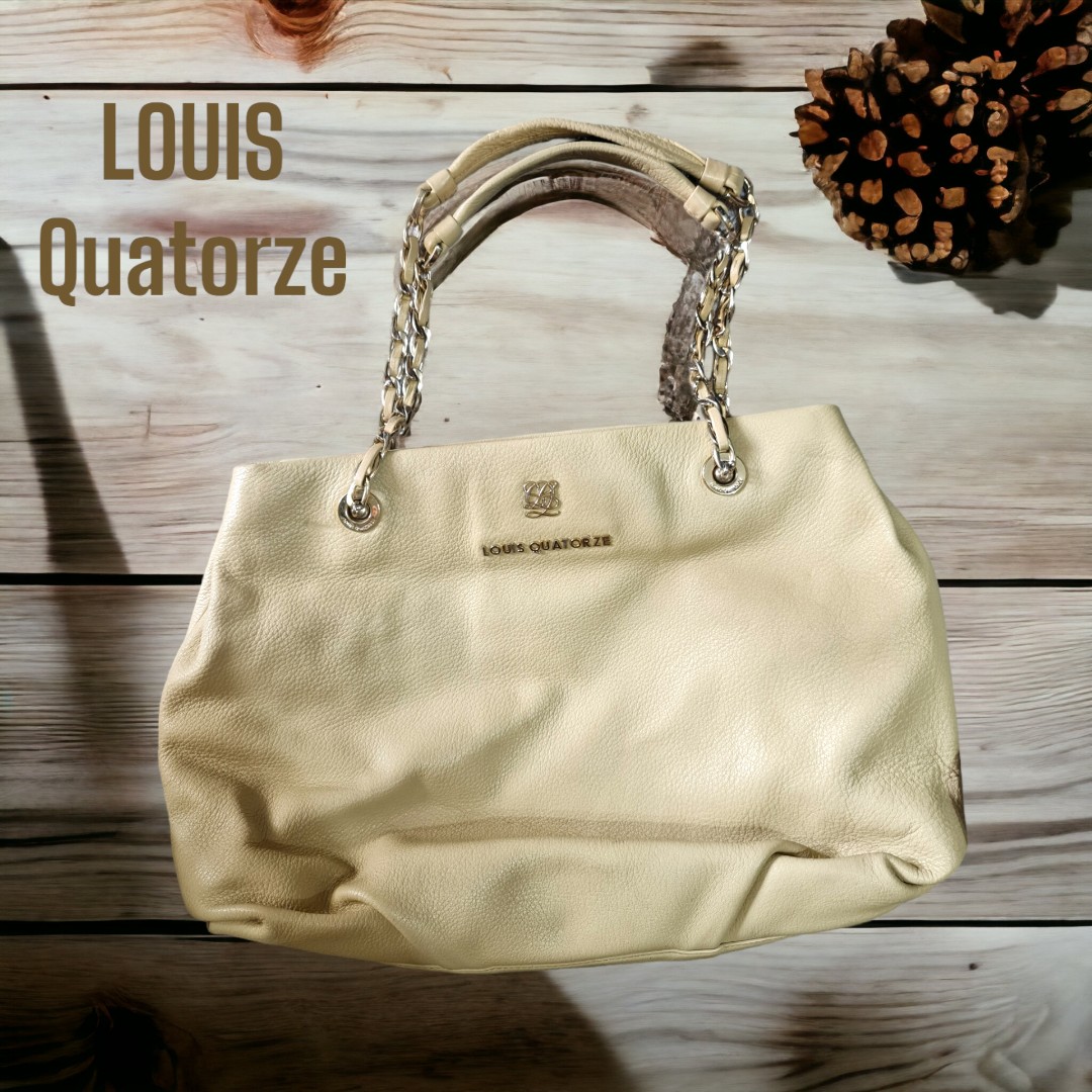 Louis Quatorze Vintage Black Leather Shoulder Bag, Women's Fashion, Bags &  Wallets, Shoulder Bags on Carousell