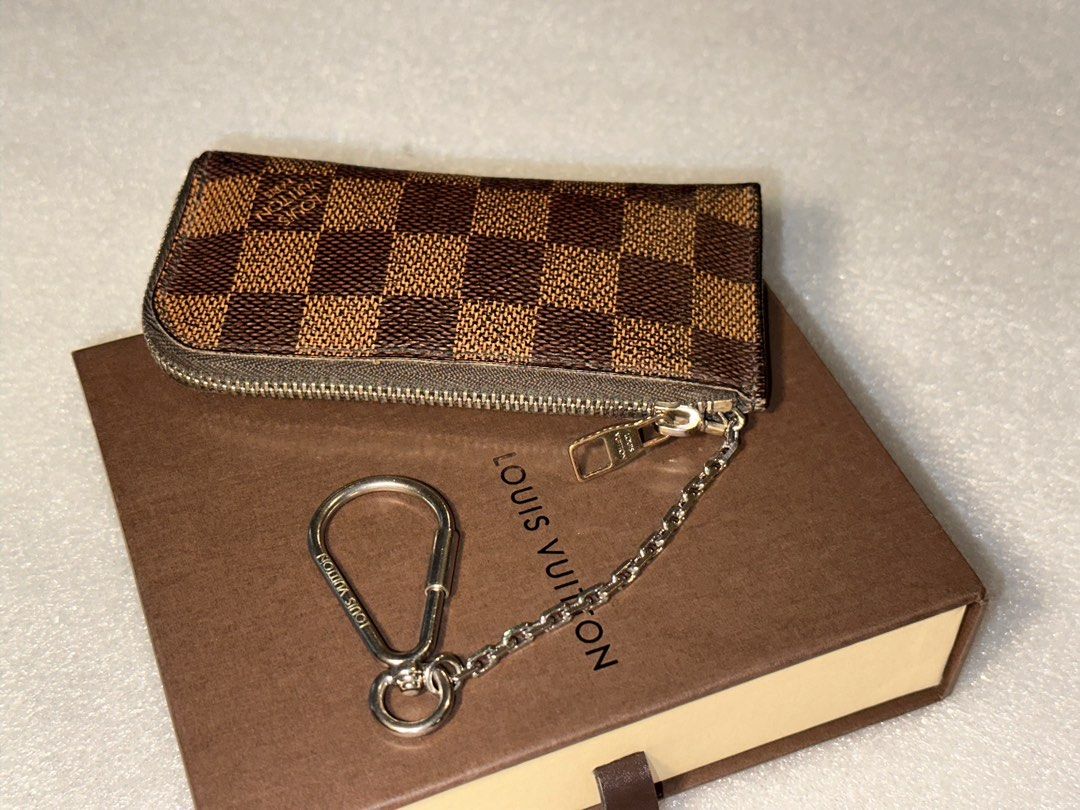 Clémence Geldbörse in Damier Ebene Canvas