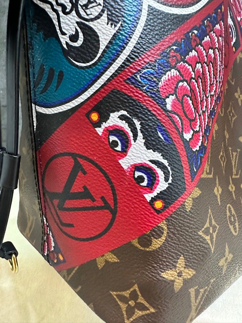 Louis Vuitton Monogram Kabuki Neverfull MM (SHG-FLiZ0D) – LuxeDH