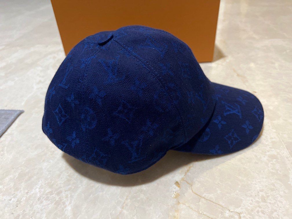 Louis Vuitton MNG Essential Cap Blue for Men