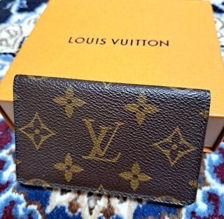 Preloved Louis Vuitton Monogram Porte Valeurs Organizer Wallet 822