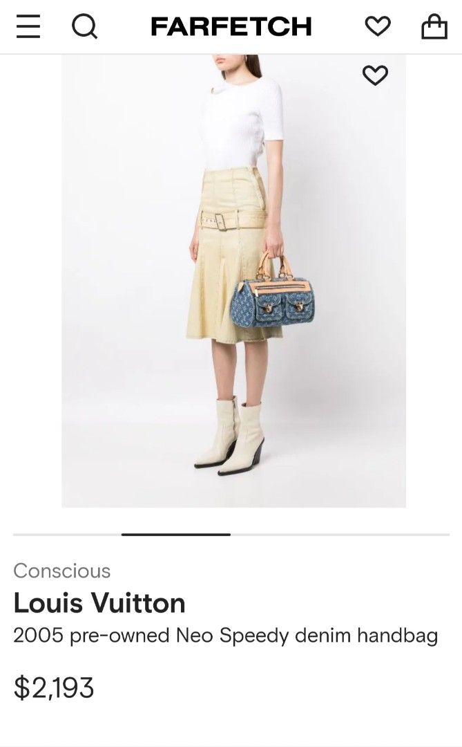 Louis Vuitton 2005 Pre-owned Neo Speedy Bag - Blue