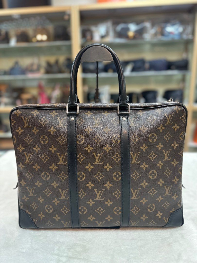 Louis Vuitton Porte-Documents Voyage, Luxury, Bags & Wallets on Carousell