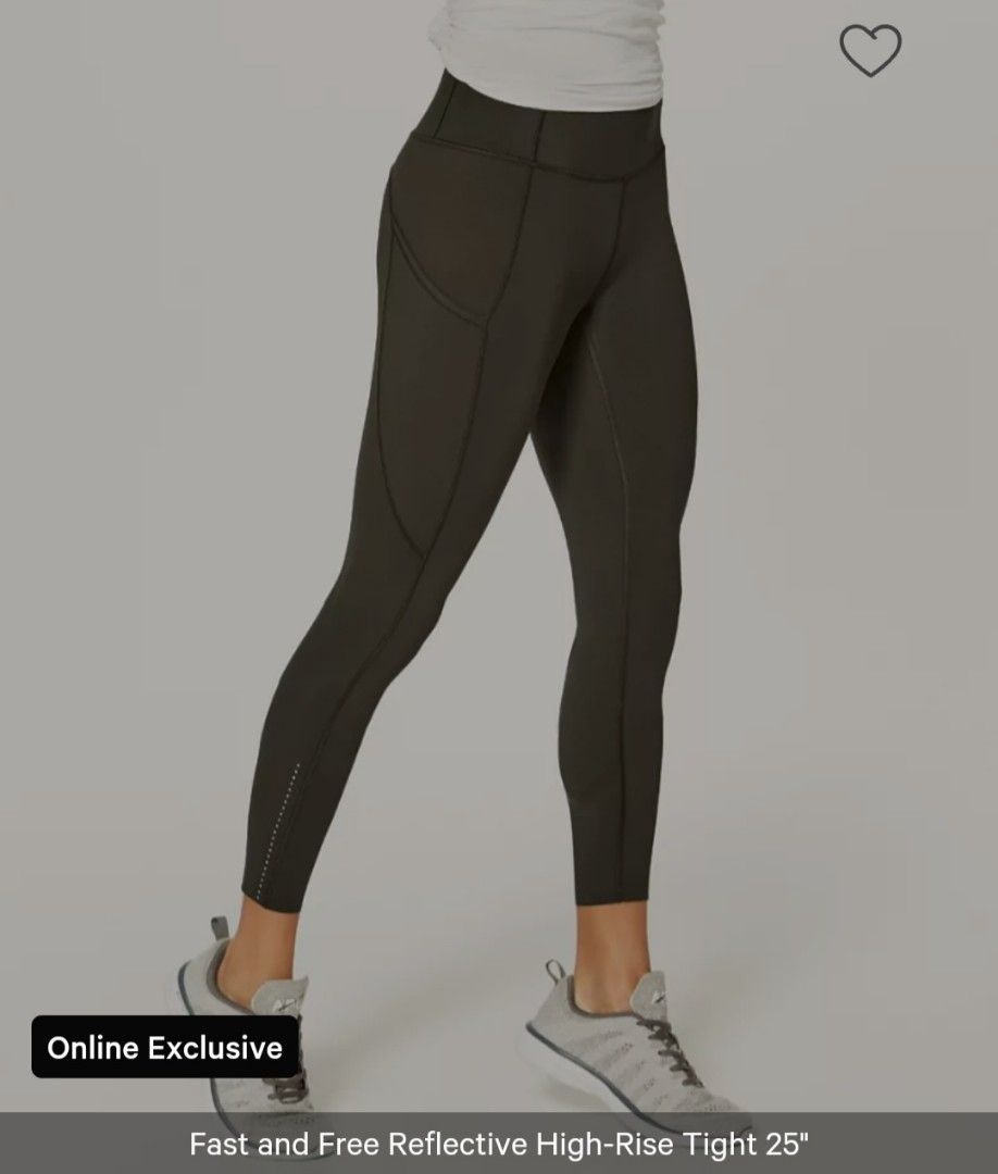 Fast and Free Reflective High-Rise Tight 25