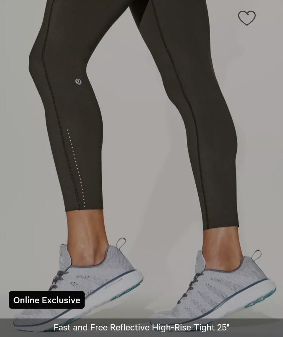 Lululemon Fast and Free Reflective High-Rise Tight 25 Size 6, Women's  Fashion, Activewear on Carousell