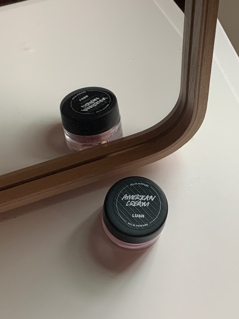 LUSH American Cream Solid Perfume Beauty Personal Care