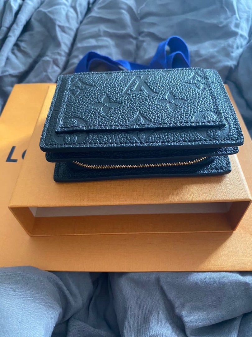 Louis Vuitton LV CLEA wallet - monogram print on empreinte leather noir,  Luxury, Bags & Wallets on Carousell