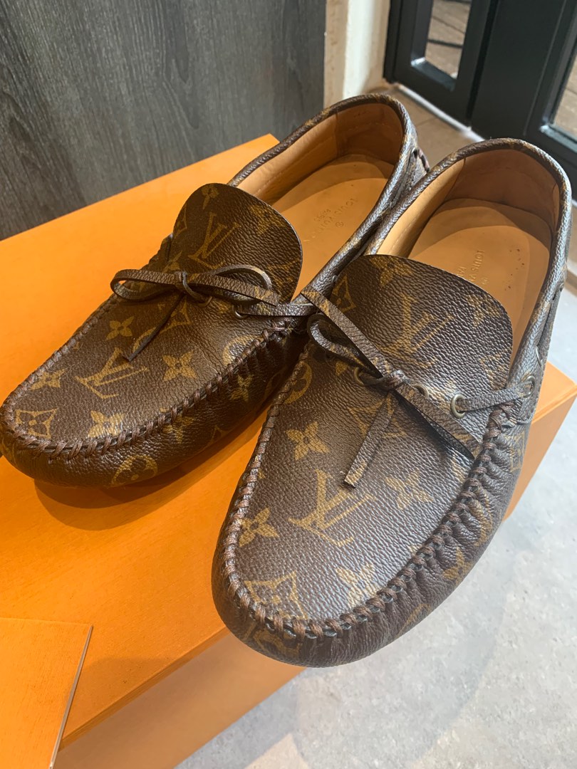 BROWN LV LOAFERS, Men's Fashion, Footwear, Dress shoes on Carousell