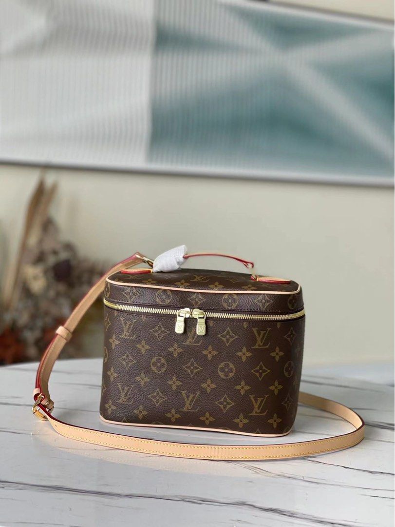 LOUIS VUITTON NICE BB VANITY TOILETRY POUCH CASE monogram, Luxury, Bags &  Wallets on Carousell