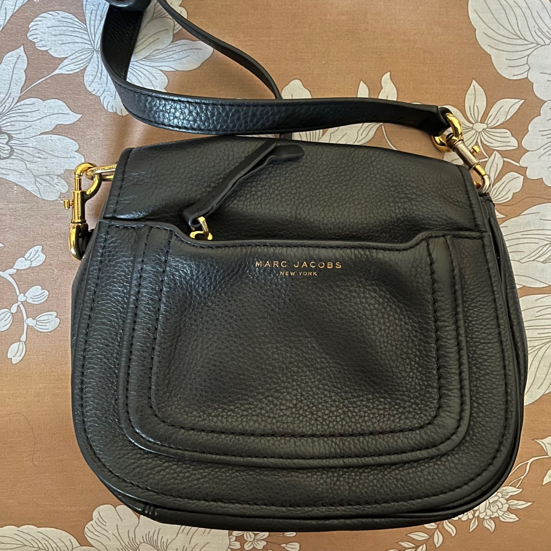 Marc Jacobs Empire City Mini Messenger Black Fesyen Wanita Tas
