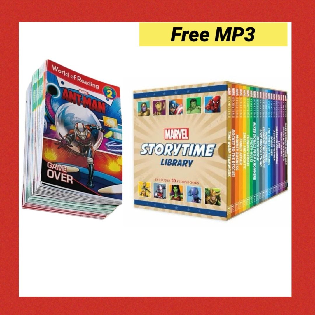 MARVEL STORYTIME LIBRARY ヒーロー英語絵本 20冊 洋書