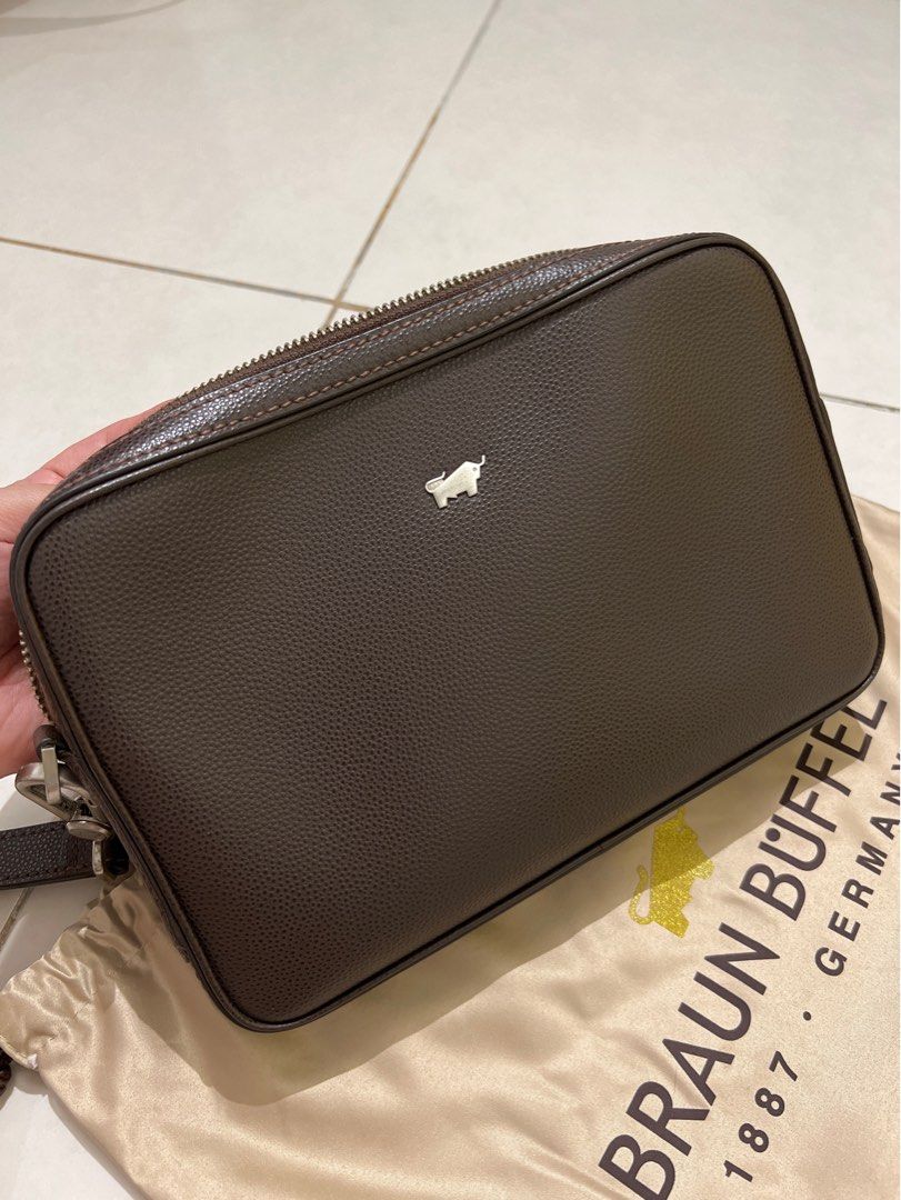 Braun buffel shop men clutch