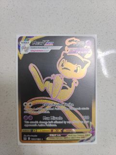  Mew V & Vmax Card Set - Fusion Strike 113/264 & 114/264 -  Pokemon Ultra Rare Card Lot : Toys & Games