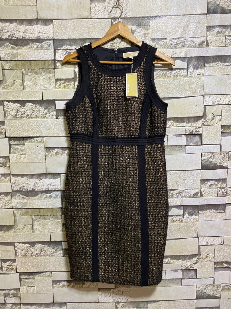 Michael kors deals tweed dress