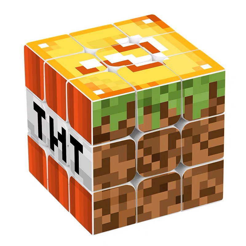 Minecraft Rubik s Cube Hobbies Toys Toys Games on Carousell