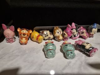 Disney Tsum Tsum Stitch, Tigger & Cheshire Mini Figures, 3 Pack