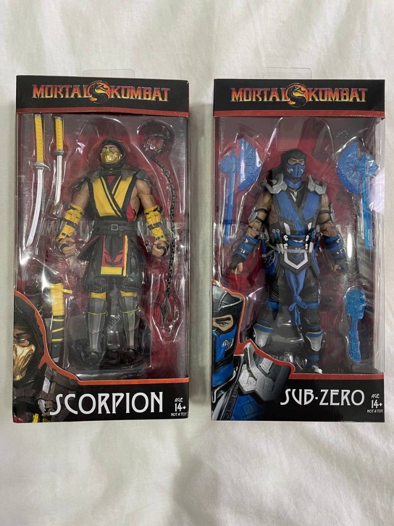 Mortal kombat shop action figures scorpion
