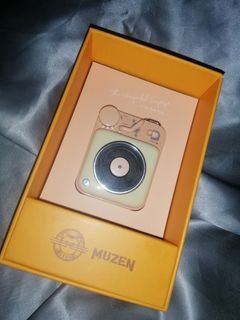 Muzen Button Mini Portable Wireless Bluetooth Speaker (Original)