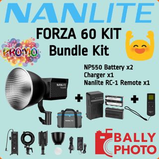 LED & FLASHES, SOFTBOX & LIGHT METER -NANLITE, SEKONIC, PROFOTO, GODOX, WESTCOTT Collection item 3
