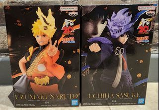 Naruto Shippuden Naruto Sasuke Figure (TV Anime 20th Anniversary Costume)  16cm