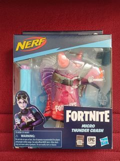 Nerf  Fortnite Micro thunder crash 兒童玩具海綿子彈槍孩之寶