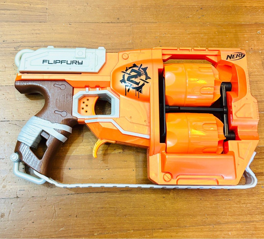 Nerf Zombie Strike Flipfury Blaster Hobbies Toys Toys Games