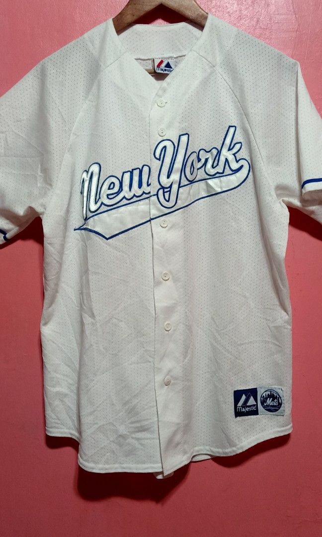 New York Mets MLB BASEBALL SUPER VINTAGE Majestic Size Medium