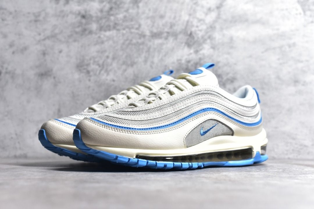 Nike Air Max 97 Athletic Department White blue shoes Women s