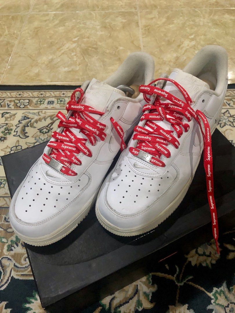 Nike x supreme online air force 1
