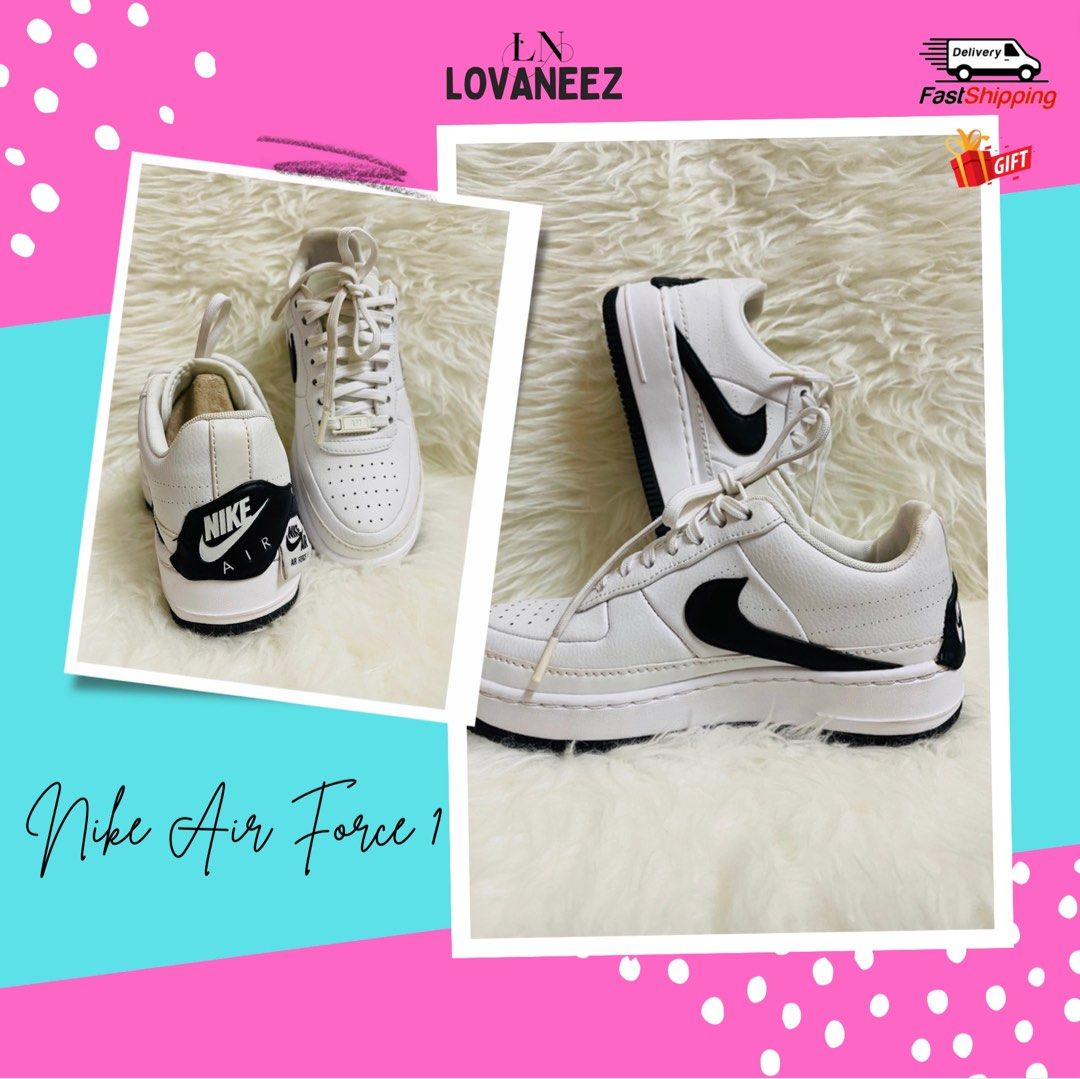 Nike air force 1 sale jester xx black and white